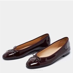 Chanel Patent Ballet Flats
